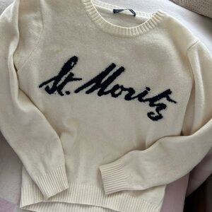 Brandy Melville St Moritz Cream Sweater